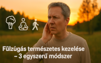 3 módszer a fülzúgás csökkentésére