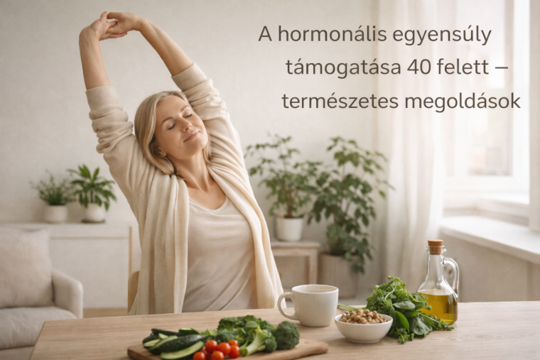 A hormonális egyensúly támogatása 40 felett – természetes megoldások